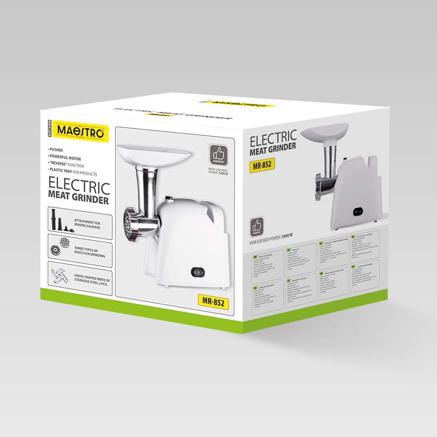 Stroj za mljevenje mesa MAESTRO MR-852 (1000w)-6