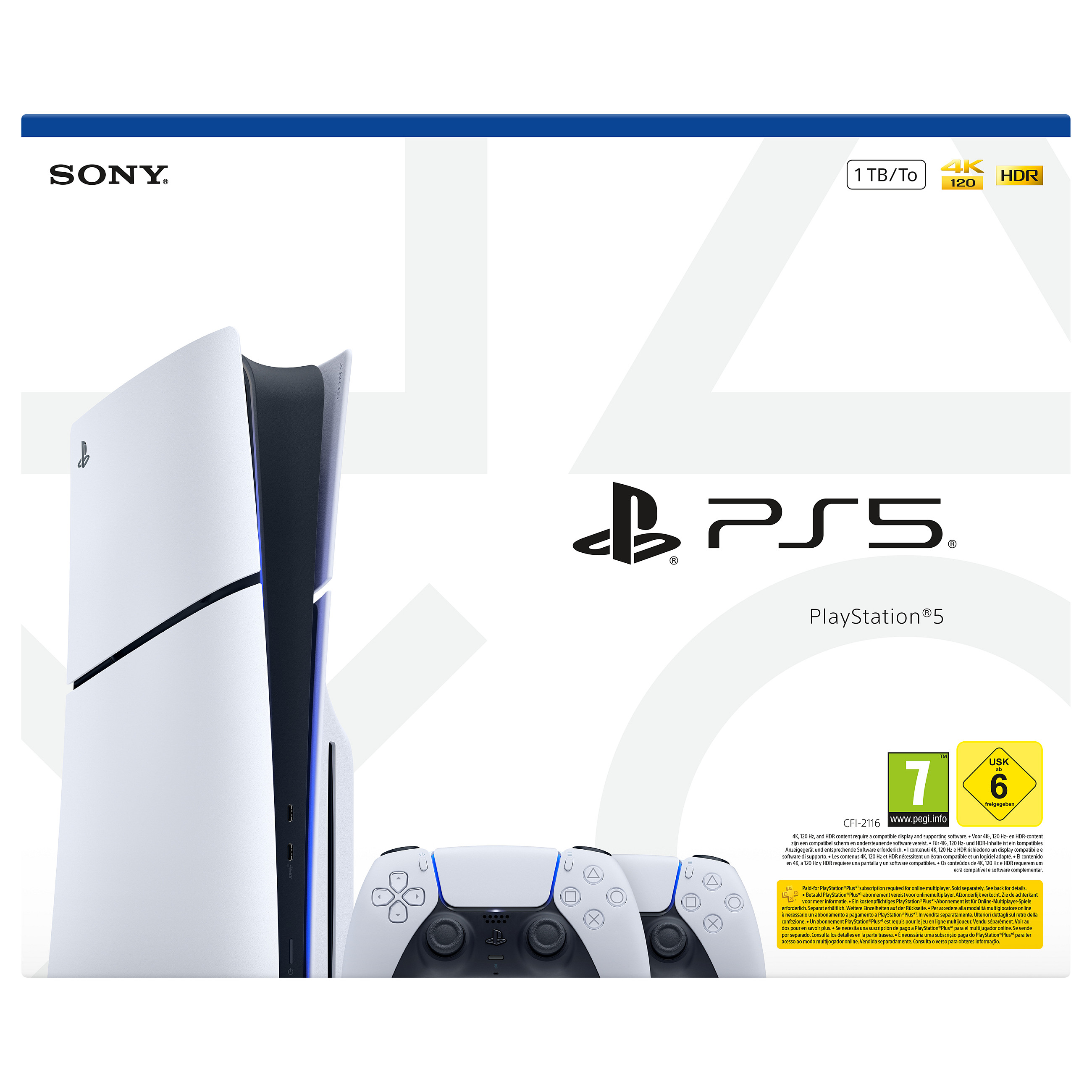 Igraća konzola SONY PlayStation 5 (Disc Edition, dodatni DualSense kontroler)-2