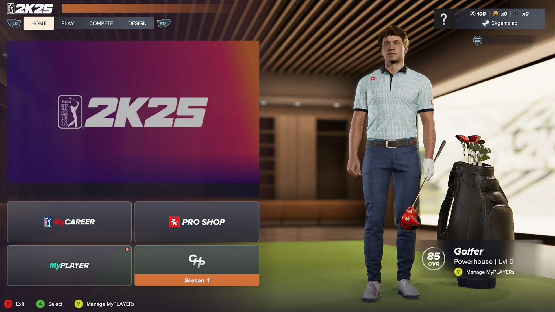 Igra za NINTENDO Switch PGA Tour 2K25 (0GB Game-Key Cart)-4