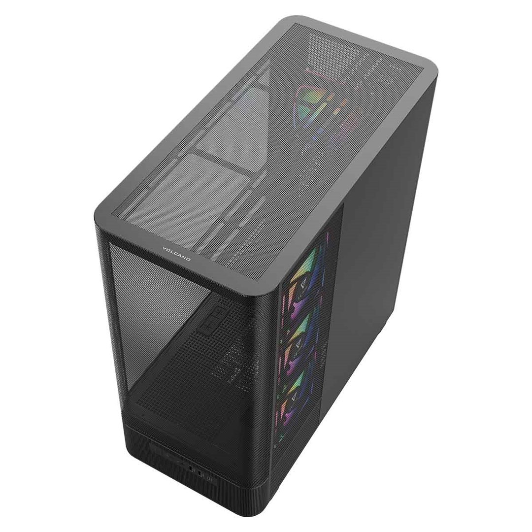 Kućište za računalo MODECOM Volcano AQ 400 ARGB (MIDI Tower, ARGB, Crno)-14