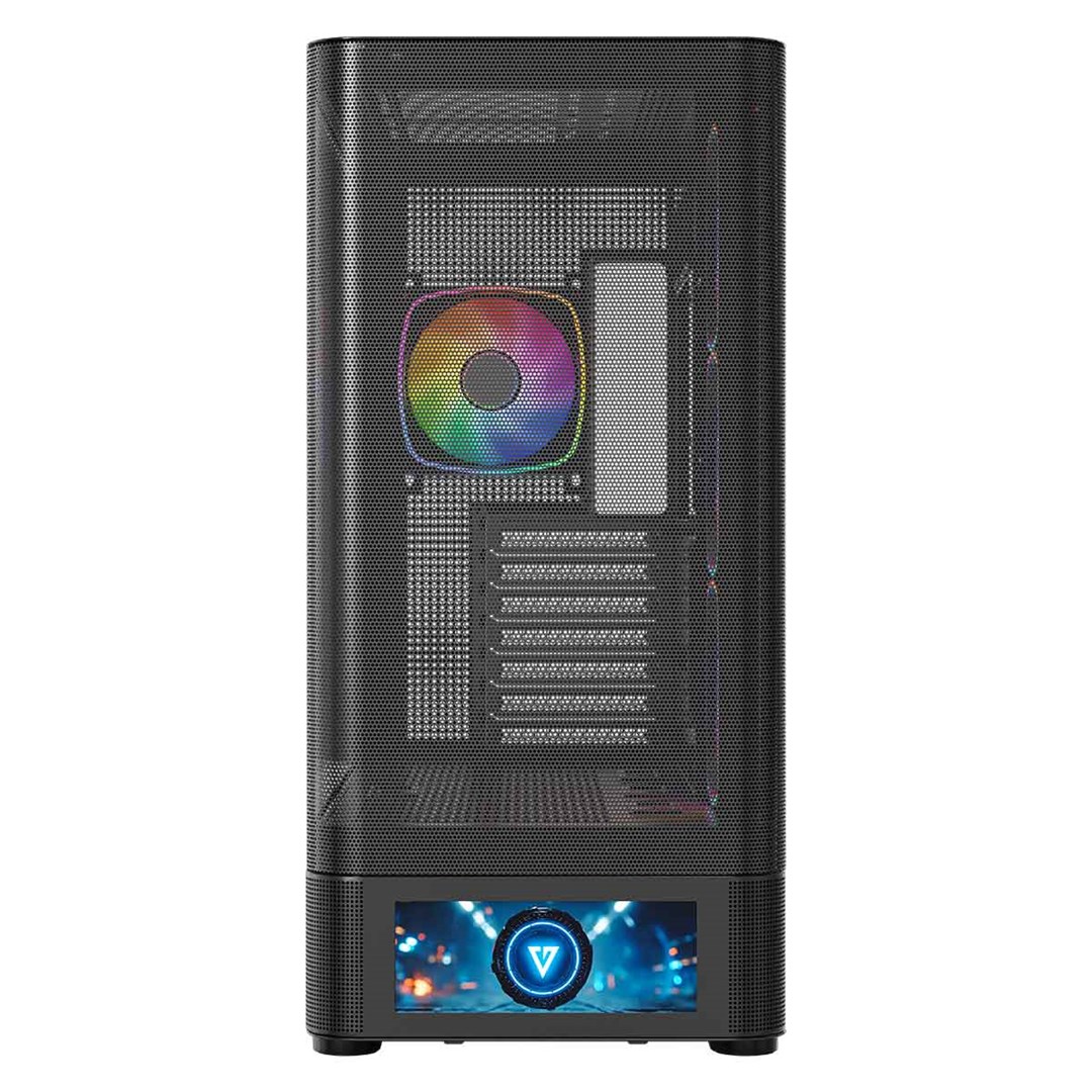 Kućište MODECOM Volcano AQ 500 ARGB (Midi Tower, ATX, 4x 120mm ARGB ventilatora, kaljeno staklo)-12
