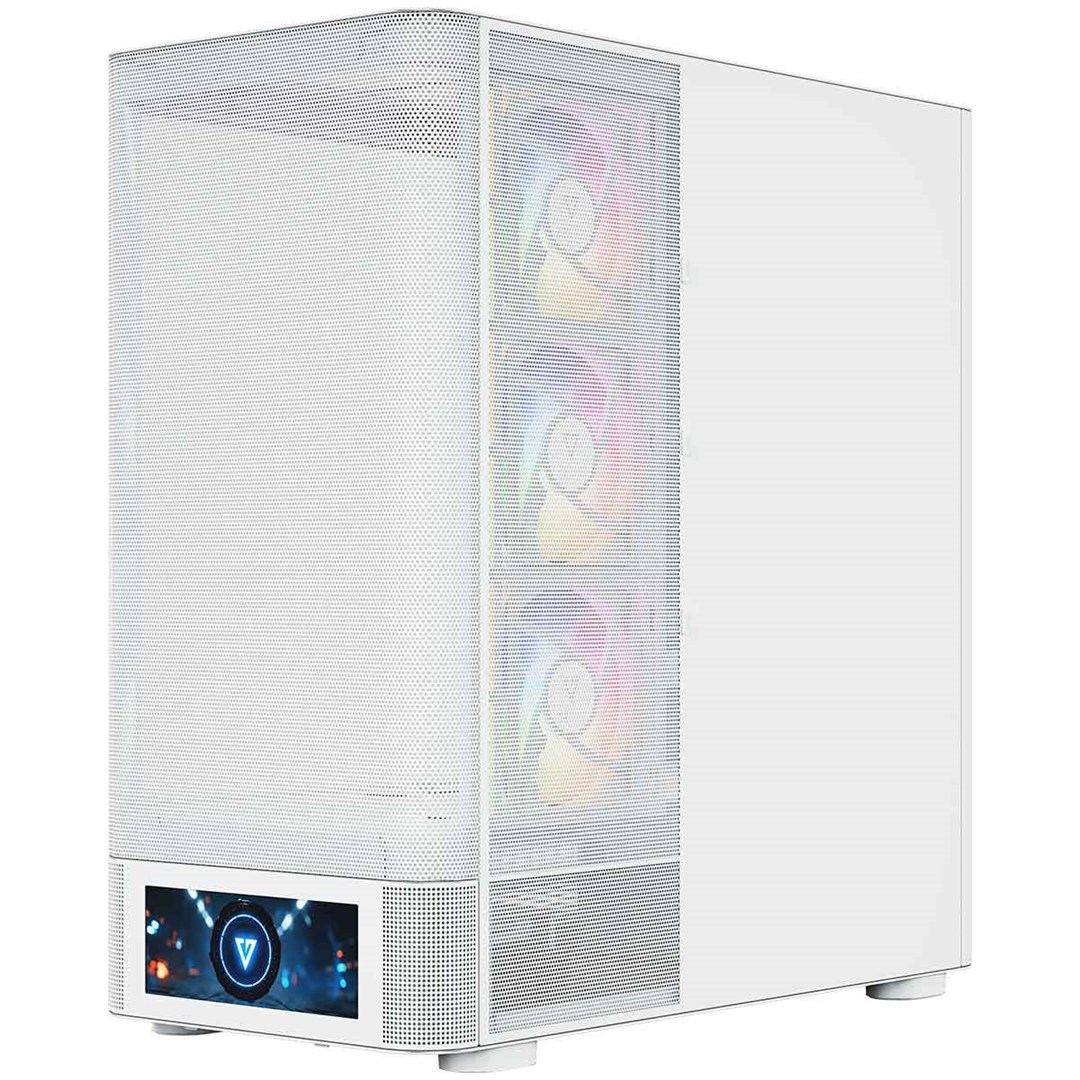 Kućište za računalo MODECOM VOLCANO AQ 500 (ARGB, Midi Tower, Bijelo)-3