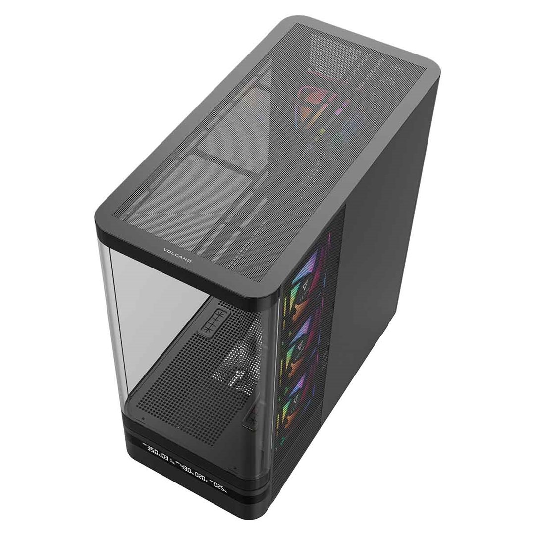 PC Kućište MODECOM VOLCANO AQ 200 (ARGB, Midi Tower, Kaljeno Staklo, Crno)-13