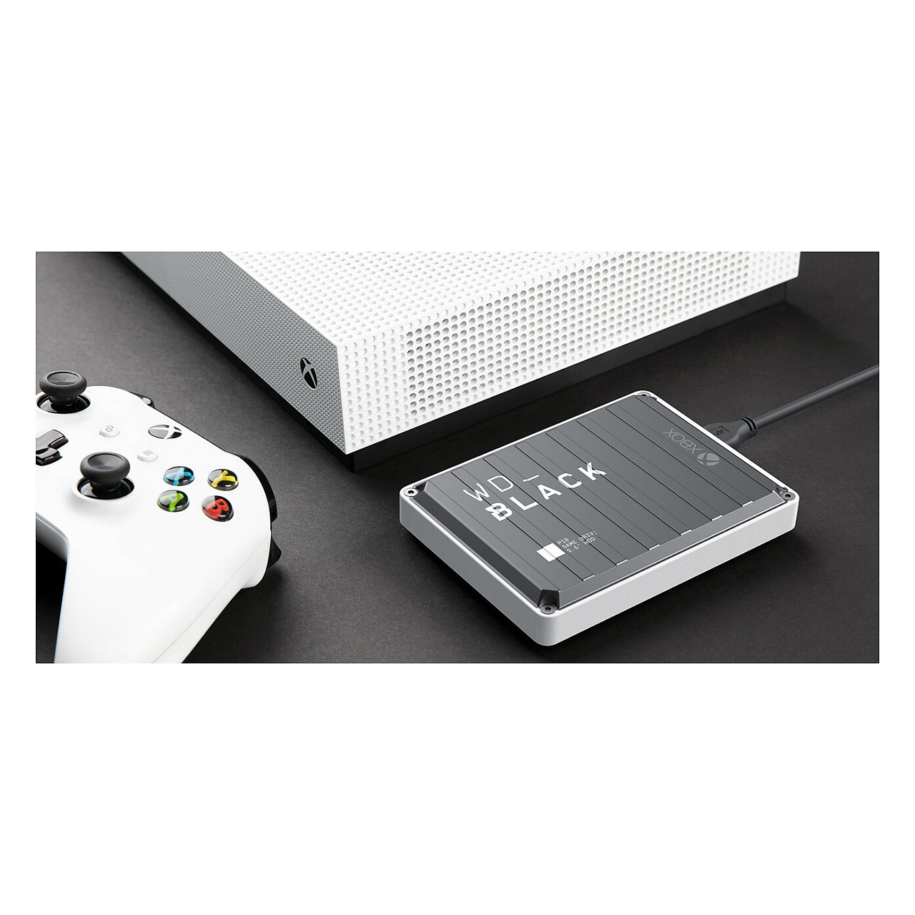 Eksterni HDD WESTERN DIGITAL BLACK P10 Game Drive for Xbox (2TB, 2.5", USB 3.2, crno-bijeli)-5