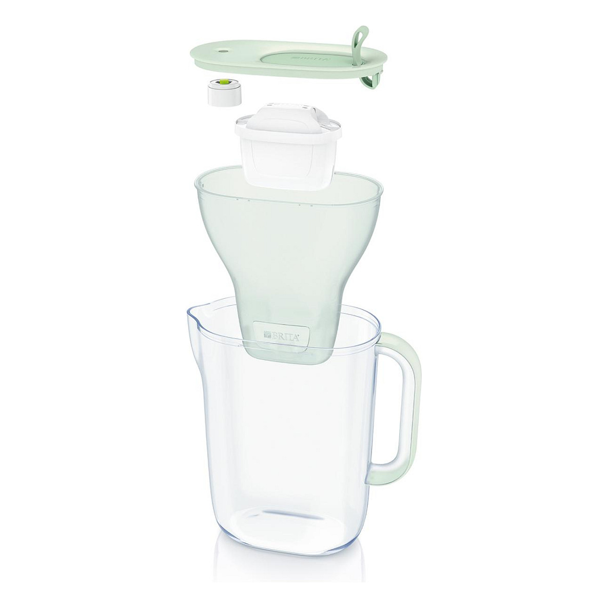 Vrč za filtriranje vode BRITA Style eco (plava boja, uključen 1 filter)-0