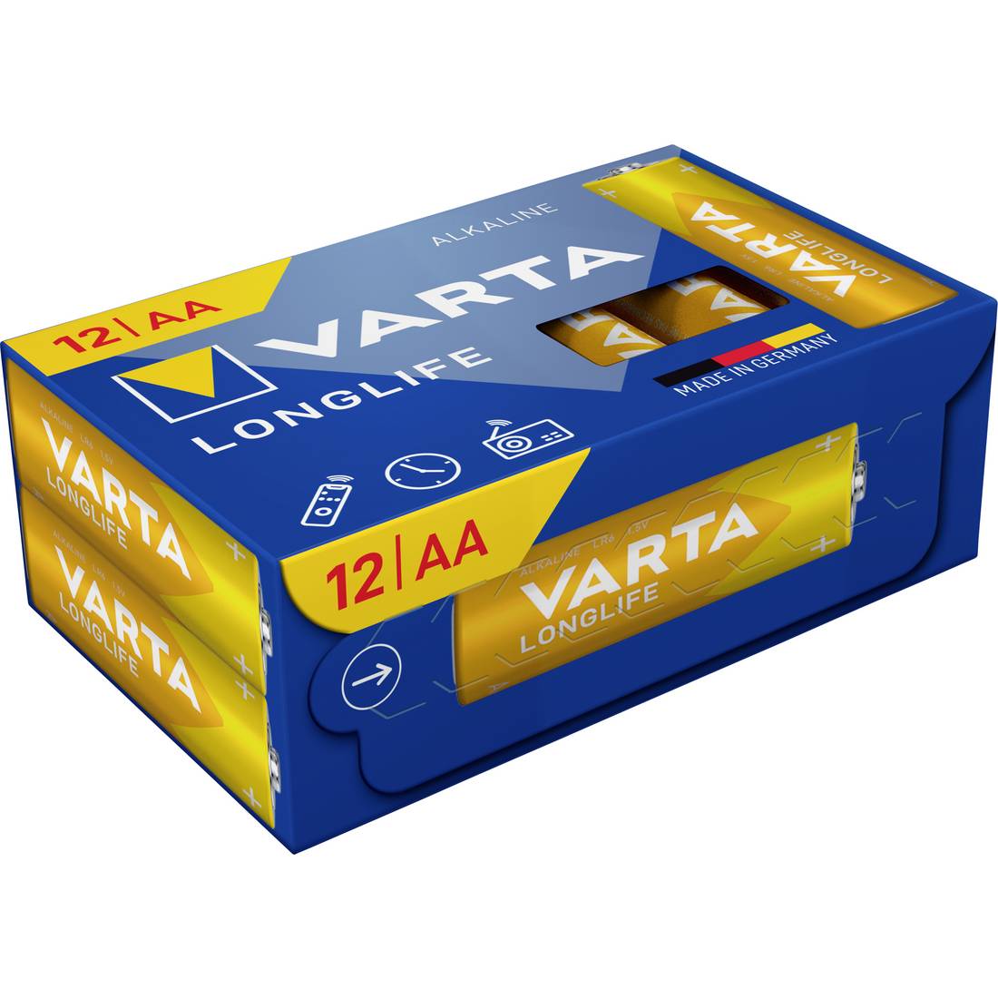 Baterija VARTA LONGLIFE AA CUBE12