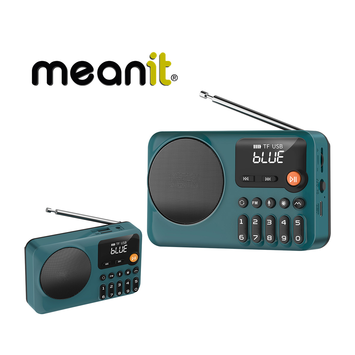 Bluetooth zvučnik MEANIT B6 + FM radio-3