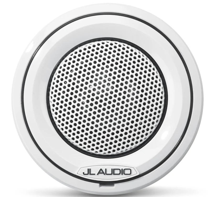 Brodski zvučnici GARMIN JL Audio M 1" (visokotonci, komponentni, par, Gloss White), 010-03379-00-1