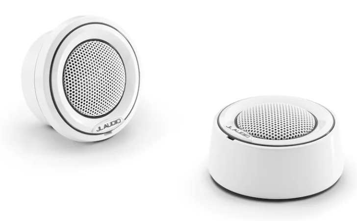 Brodski zvučnici GARMIN JL Audio M 1" (visokotonci, komponentni, par, Gloss White), 010-03379-00-0