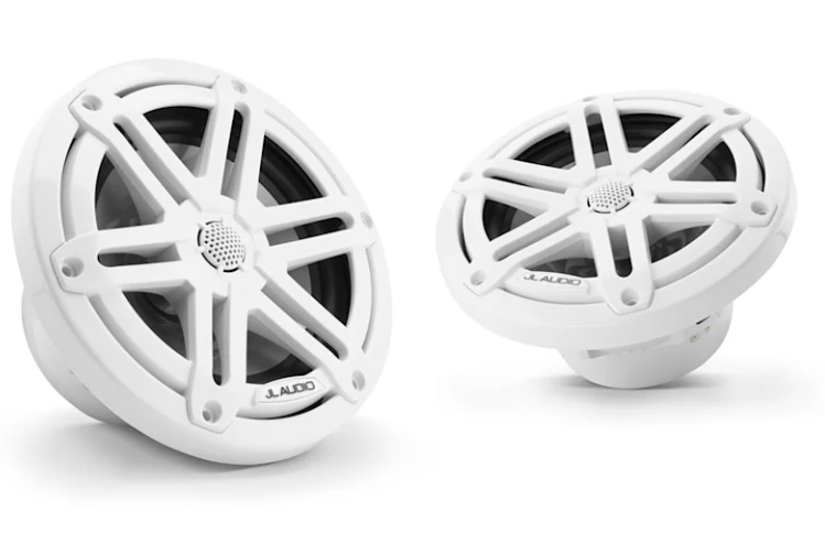 Brodski zvučnici GARMIN JL Audio M3 6,5" (koaksijalni, Sport rešetka, Gloss White), 010-03063-00-0