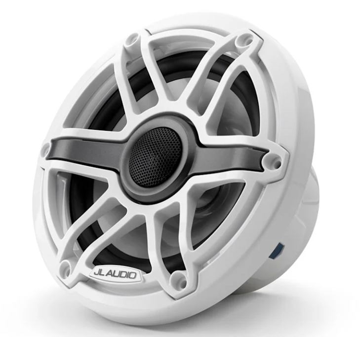 Brodski zvučnici GARMIN JL Audio M6 6,5" (koaksijalni, s Sport rešetkom, Gloss White), 010-03090-00-3