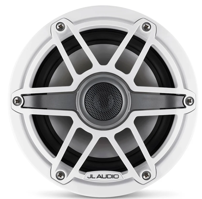 Brodski zvučnici GARMIN JL Audio M6 6,5" (koaksijalni, s Sport rešetkom, Gloss White), 010-03090-00-1