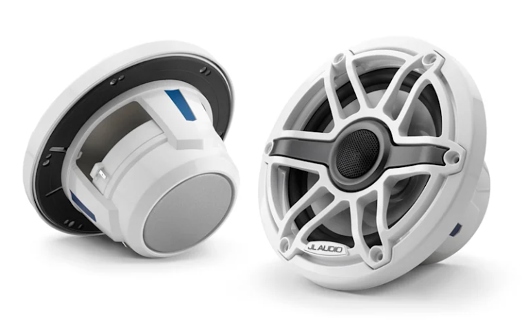 Brodski zvučnici GARMIN JL Audio M6 6,5" (koaksijalni, s Sport rešetkom, Gloss White), 010-03090-00-0