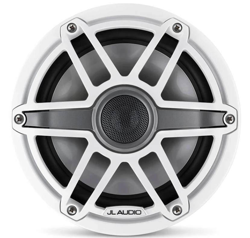 Brodski zvučnici GARMIN JL Audio M6 7,7" (koaksijalni, s Sport rešetkom, Gloss White), 010-03073-00-1