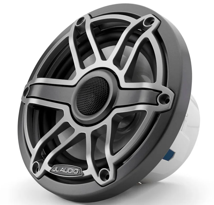 Brodski zvučnici GARMIN JL Audio M6 7,7" (koaksijalni, Sport rešetka, Grey Metallic), 010-03075-00-3