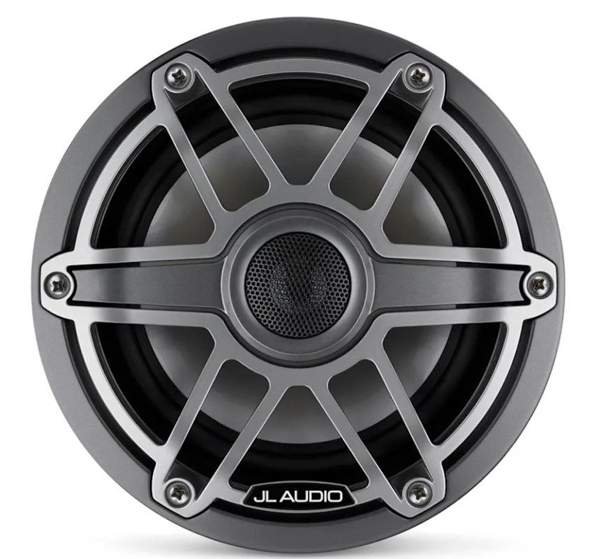 Brodski zvučnici GARMIN JL Audio M6 7,7" (koaksijalni, Sport rešetka, Grey Metallic), 010-03075-00-1