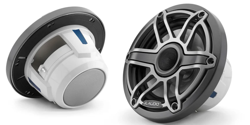 Brodski zvučnici GARMIN JL Audio M6 7,7" (koaksijalni, Sport rešetka, Grey Metallic), 010-03075-00-0