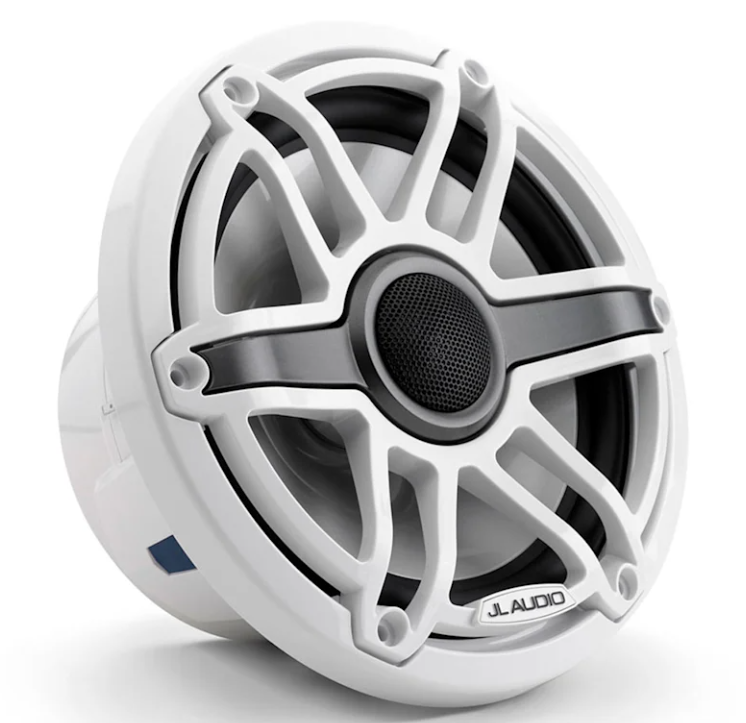 Brodski zvučnici GARMIN JL Audio M6 8,8" (koaksijalni, s Sport rešetkom, Gloss White), 010-03078-00-2