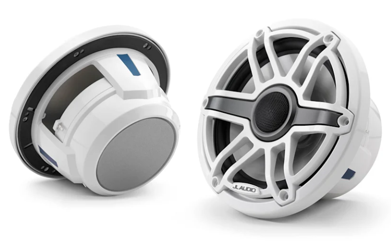 Brodski zvučnici GARMIN JL Audio M6 8,8" (koaksijalni, s Sport rešetkom, Gloss White), 010-03078-00-0