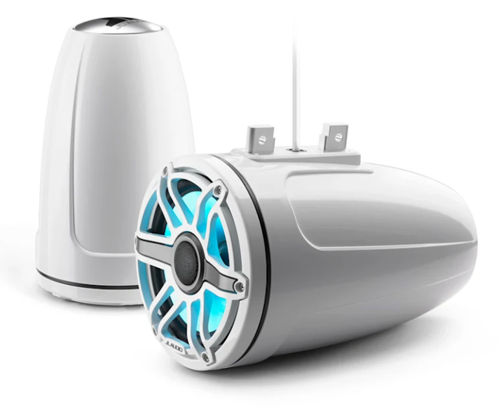 Brodski zvučnici GARMIN JL Audio M6 ETXv3 7,7" (tower, zatvoreni, transflective LED, Sport, Gloss White), 010-03278-00-0