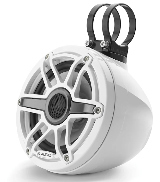 Brodski zvučnici GARMIN JL Audio M6 VeX™ 6,5" (koaksijalni, zatvoreni, Sport rešetka, Gloss White), 010-03260-00-1