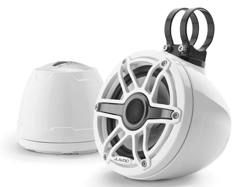 Brodski zvučnici GARMIN JL Audio M6 VeX™ 6,5" (koaksijalni, zatvoreni, Sport rešetka, Gloss White), 010-03260-00