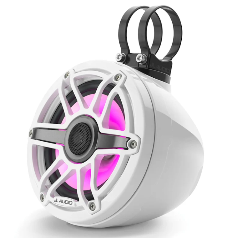 Brodski zvučnici GARMIN JL Audio M6 VeX™ 6,5" (zatvoreni, Transflective LED, Sport, Gloss White), 010-03262-00-1