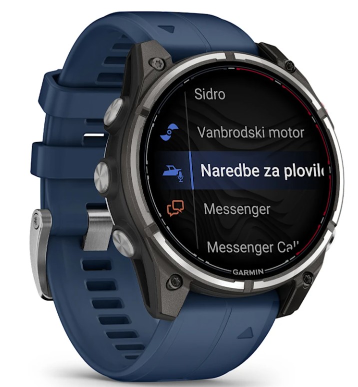 Pametni sat GARMIN Quatix 8 Pro, LTE AMOLED, Sapphire, 47mm, 010-03198-51-1