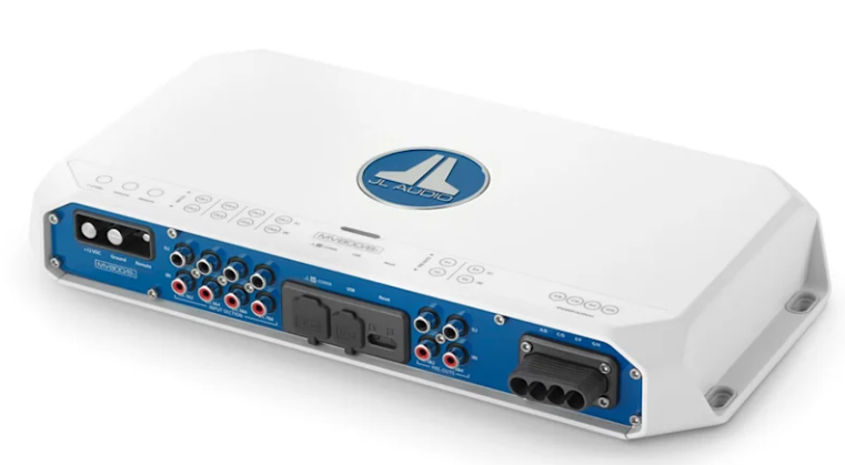 Pojačalo GARMIN JL Audio  MVi Class D Full-Range s integriranim DSP-om, 8-kanalno, 800 W, 010-03339-00-3