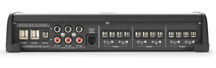 Pojačalo GARMIN JL Audio XDM Class D Full-Range, 6-kanalno, 600 W, 24 V, 010-03120-00-2