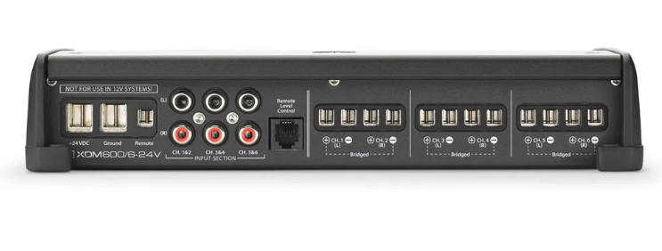 Pojačalo GARMIN XDM Class D Full-Range, 8-kanalno, 800 W, 24 V, 010-03344-00-2
