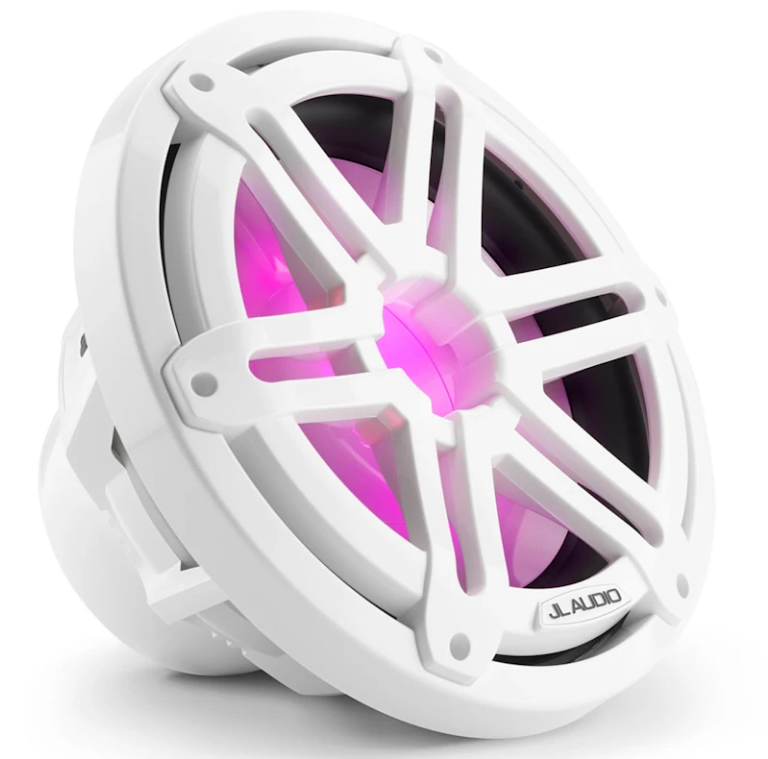Subwoofer GARMIN JL Audio M3 10" (RGB LED, Sport rešetka, Gloss White), 010-03265-00