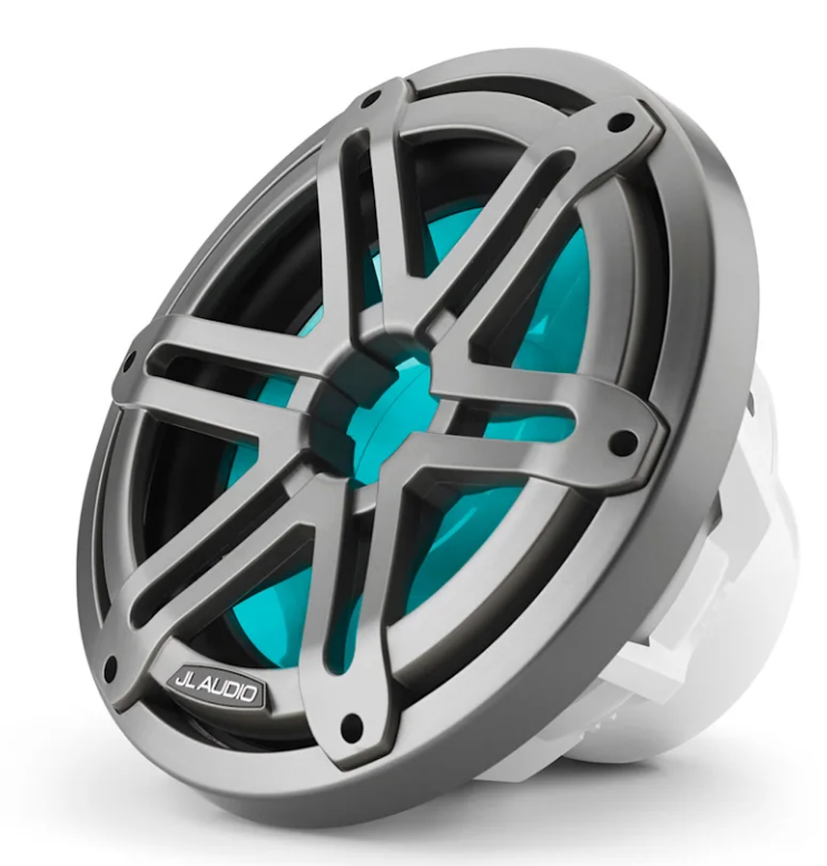 Subwoofer GARMIN JL Audio M3 10" (RGB LED, Sport rešetka, Grey Metallic), 010-03264-00-2