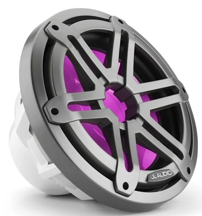 Subwoofer GARMIN JL Audio M3 10" (RGB LED, Sport rešetka, Grey Metallic), 010-03264-00-0