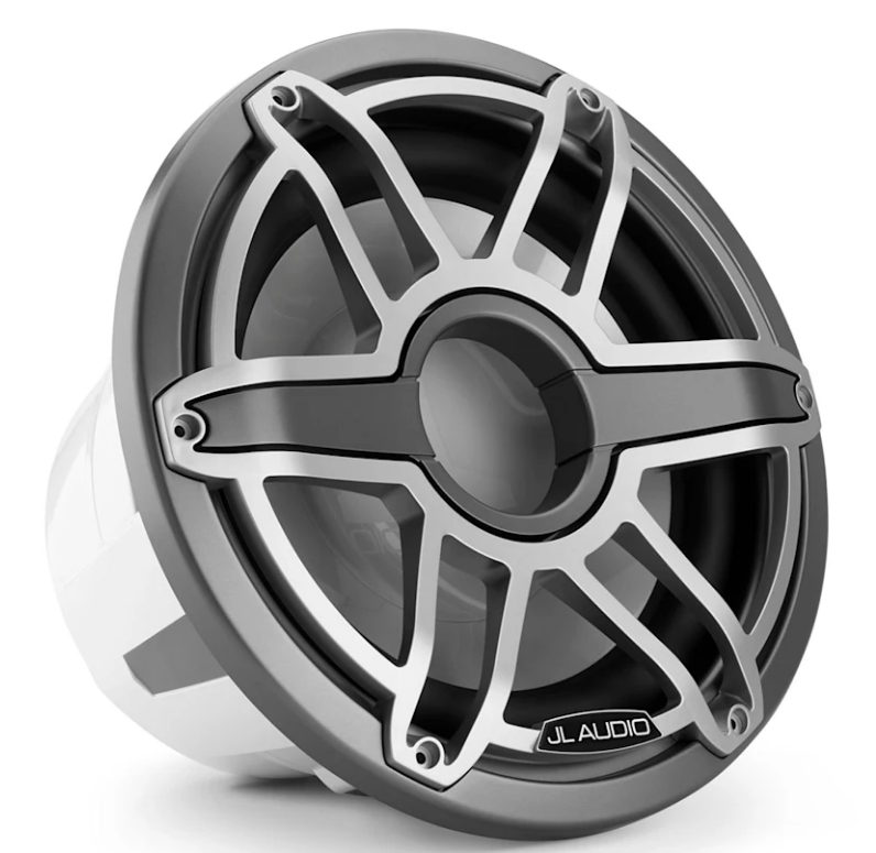 Subwoofer GARMIN JL Audio M3 10" (RGB LED, Sport rešetka, Grey Metallic), 010-03264-00-1