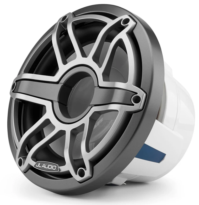 Subwoofer GARMIN JL Audio M6 10" (Sport rešetka, Grey Metallic / Titanium), 010-03086-00-2