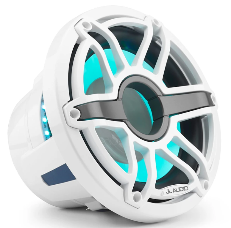 Subwoofer GARMIN JL Audio M6 10" (transflective LED, Sport rešetka, Gloss White), 010-03085-00-1