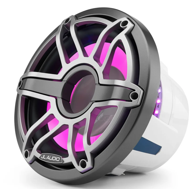 Subwoofer GARMIN JL Audio M6 10" (transflective LED, Sport rešetka, Grey Metallic / Titanium), 010-03087-00-2