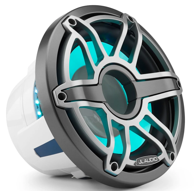 Subwoofer GARMIN JL Audio M6 10" (transflective LED, Sport rešetka, Grey Metallic / Titanium), 010-03087-00-1