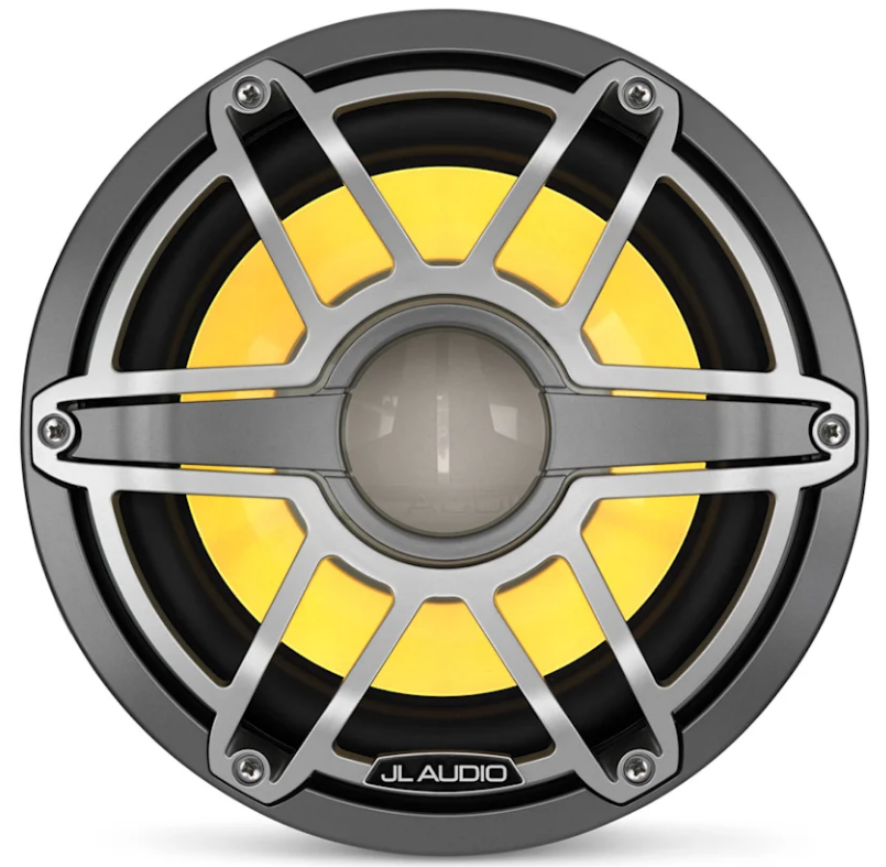 Subwoofer GARMIN JL Audio M6 10" (transflective LED, Sport rešetka, Grey Metallic / Titanium), 010-03087-00