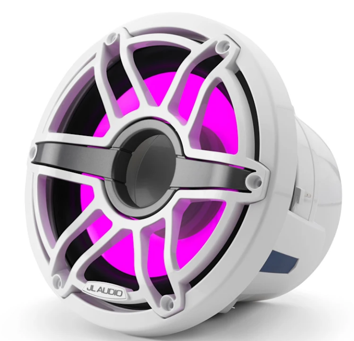 Subwoofer GARMIN JL Audio M6 8" (transflective LED, Sport rešetka, Gloss White), 010-03081-00-2