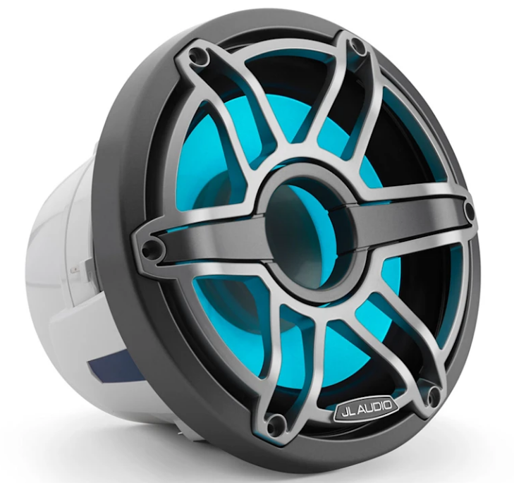 Subwoofer GARMIN JL Audio M6 8" (transflective LED, Sport rešetka, Grey Metallic / Titanium), 010-03082-00