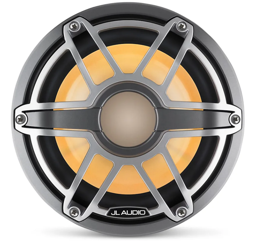 Subwoofer GARMIN JL Audio M6 8" (transflective LED, Sport rešetka, Grey Metallic / Titanium), 010-03082-00-1