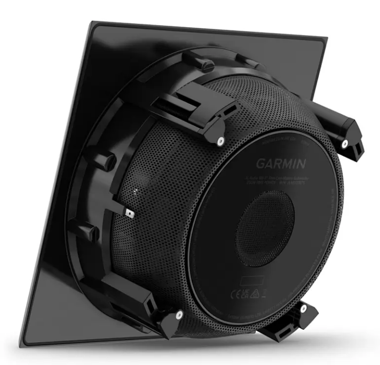Subwoofer GARMIN JL Audio M6 Marine Thin-Line 8" (kvadratna Luxe rešetka, Black), 010-03875-11-4