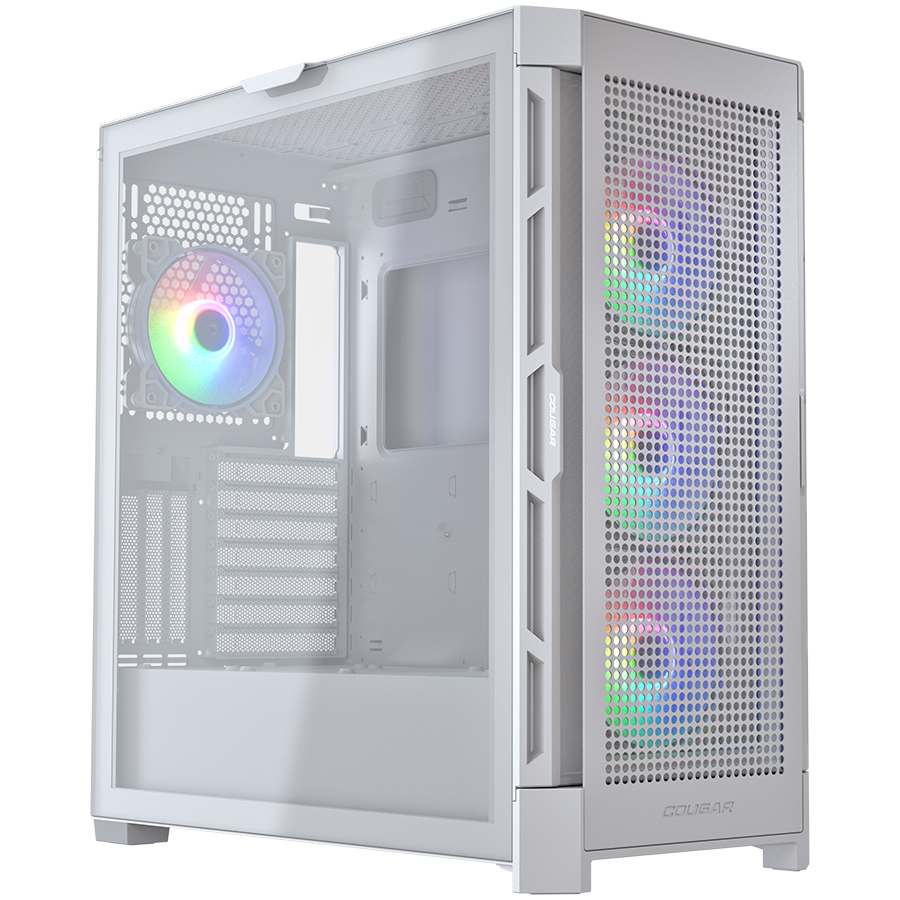 Kućište COUGAR GAMING Airface Pro RGB (mid tower, bijelo)-1