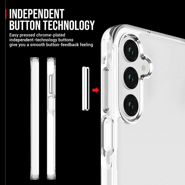 Maska MAX MOBILE Drop-Proof Light za Samsung Galaxy S26 (tpu, prozirna)-4