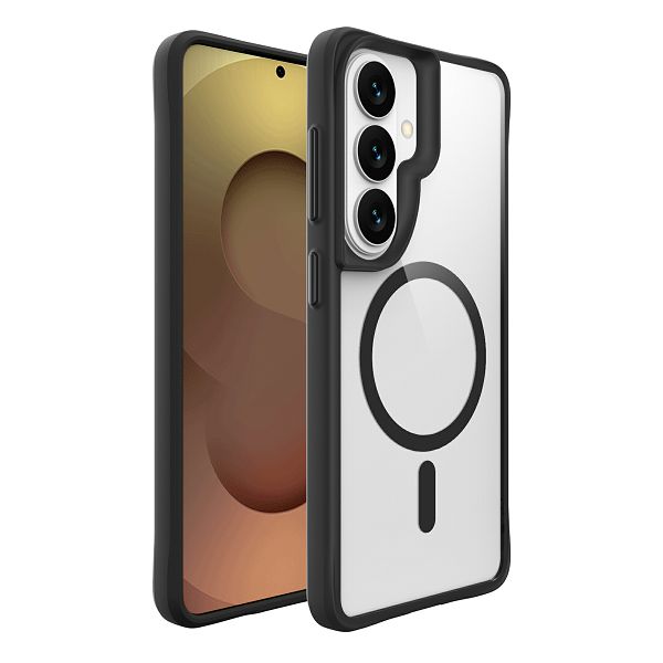 Zaštitna maska MAX MOBILE Combat X za Samsung Galaxy S26 (tpu, drop-proof, magsafe, slim, crna)-0