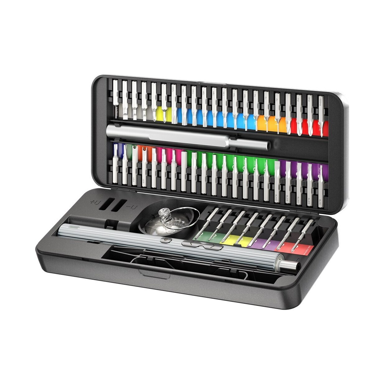 Set odvijača GOOBAY 58 u 1 (električni, 50 vrhova, usb-c)-1