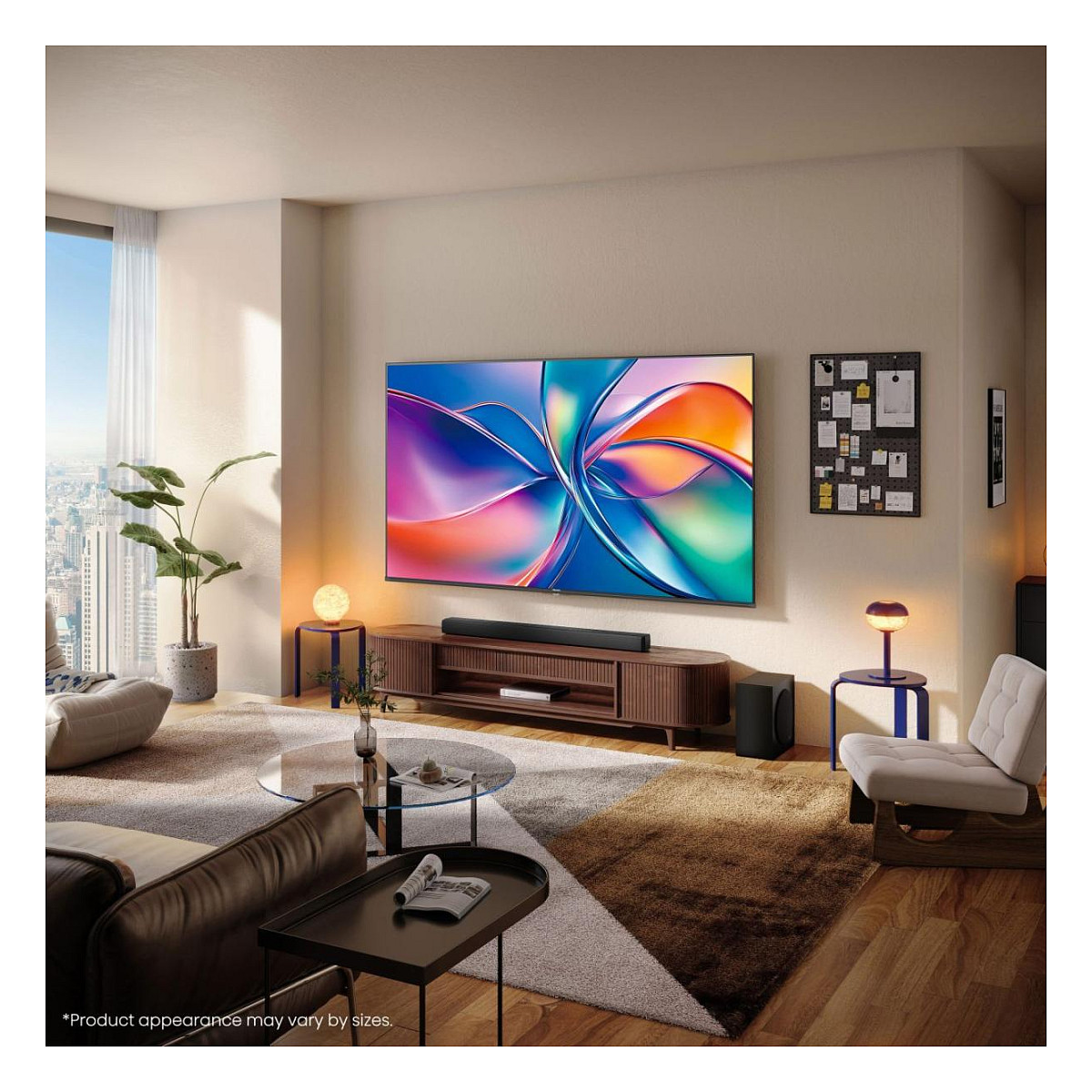 TV HISENSE QLED 85E77Q VIDAA (214 cm, 4K UHD, HDR10+ Adaptive, Dolby Atmos, Smart TV)-18