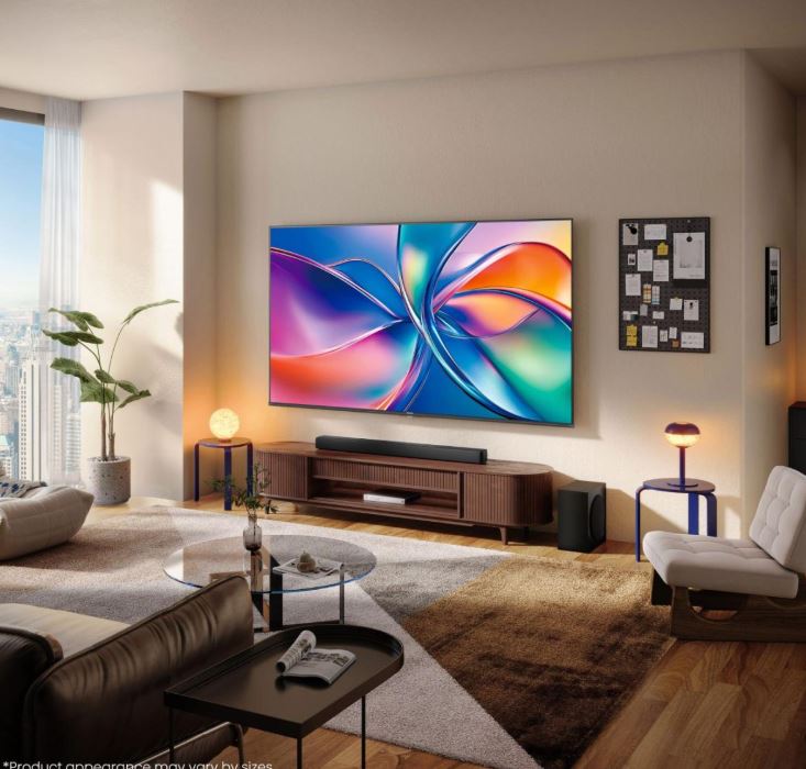 TV HISENSE QLED 85E77Q VIDAA (214 cm, 4K UHD, HDR10+ Adaptive, Dolby Atmos, Smart TV)-3